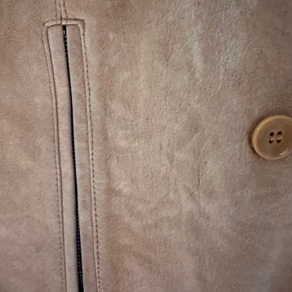 Vintage Women's Tan Jacket - Picture 5 of 6